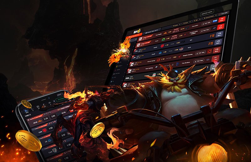 Áp dụng ưu đãi Esport tại BK8