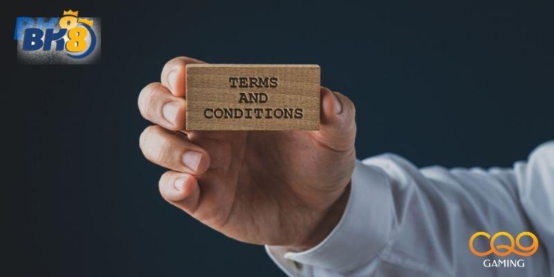 Điều kiện và điều khoản chương trình khuyến mãi BK8