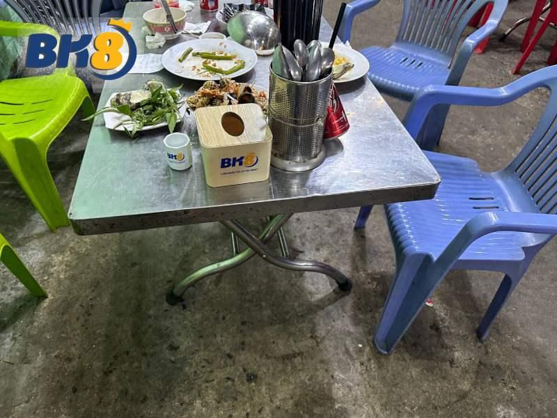 Sự kiện BK8 POSM tại quán ăn SG/ HN